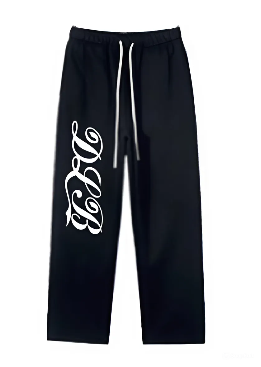 DLB Black & White SweatPants